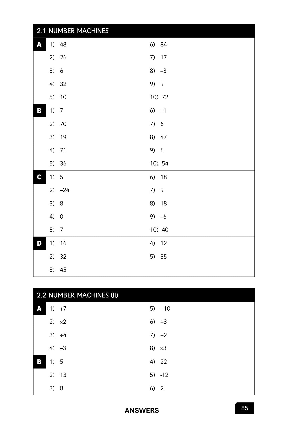 Maths Practice and Revision: Book 3 - Algebra, Sequences and BIDMAS