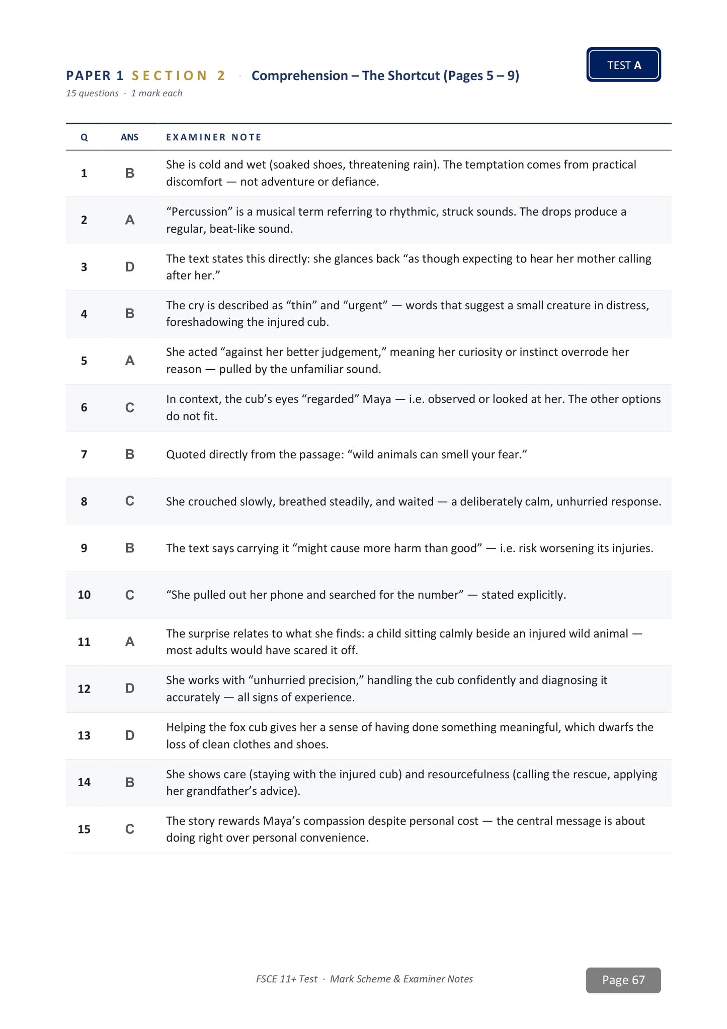FSCE Style 11+ Practice Papers: Book 1