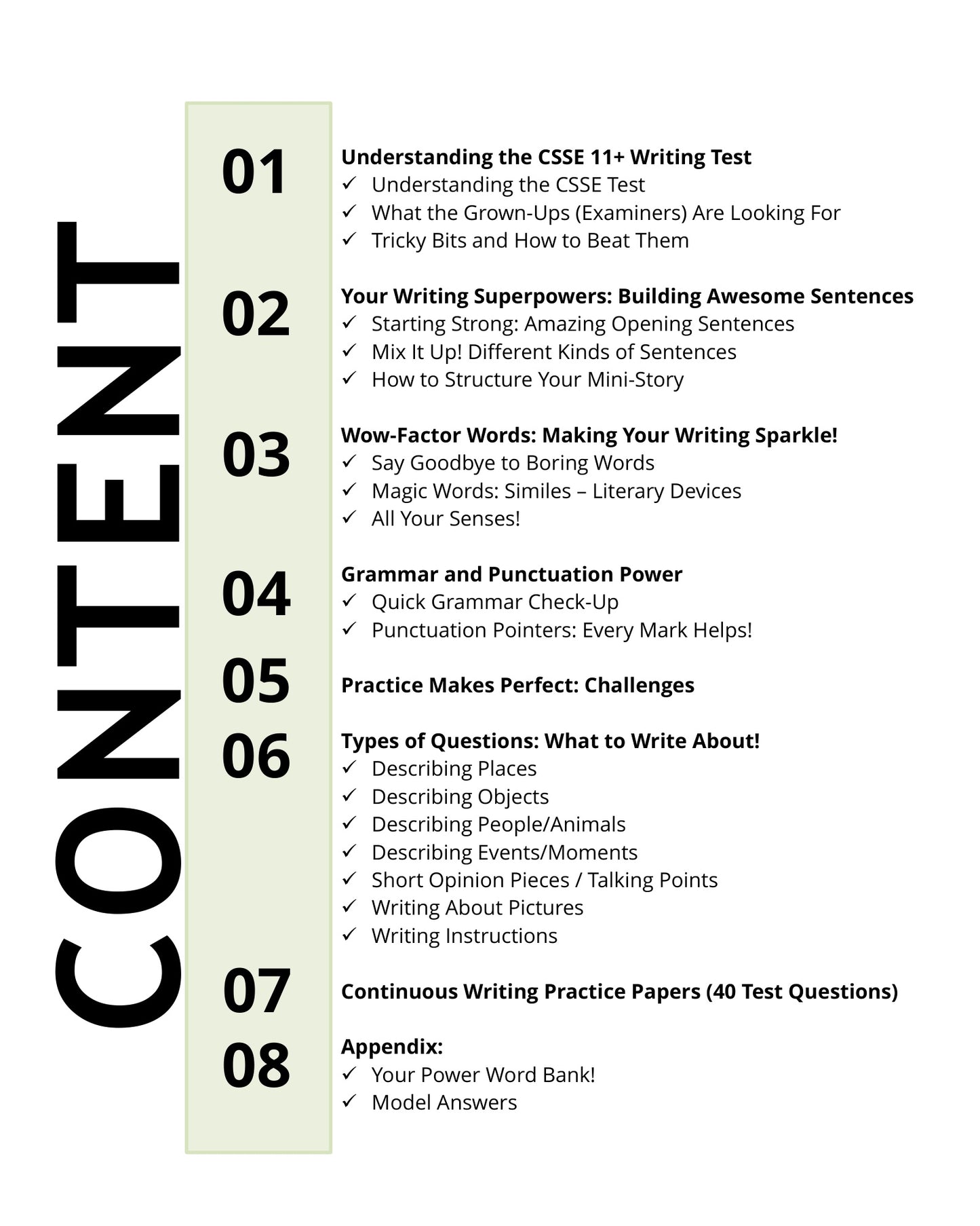 The Complete Guide to CSSE 11+ Continuous Writing