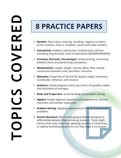 11+ Maths Practice Papers: GL Format Book 1