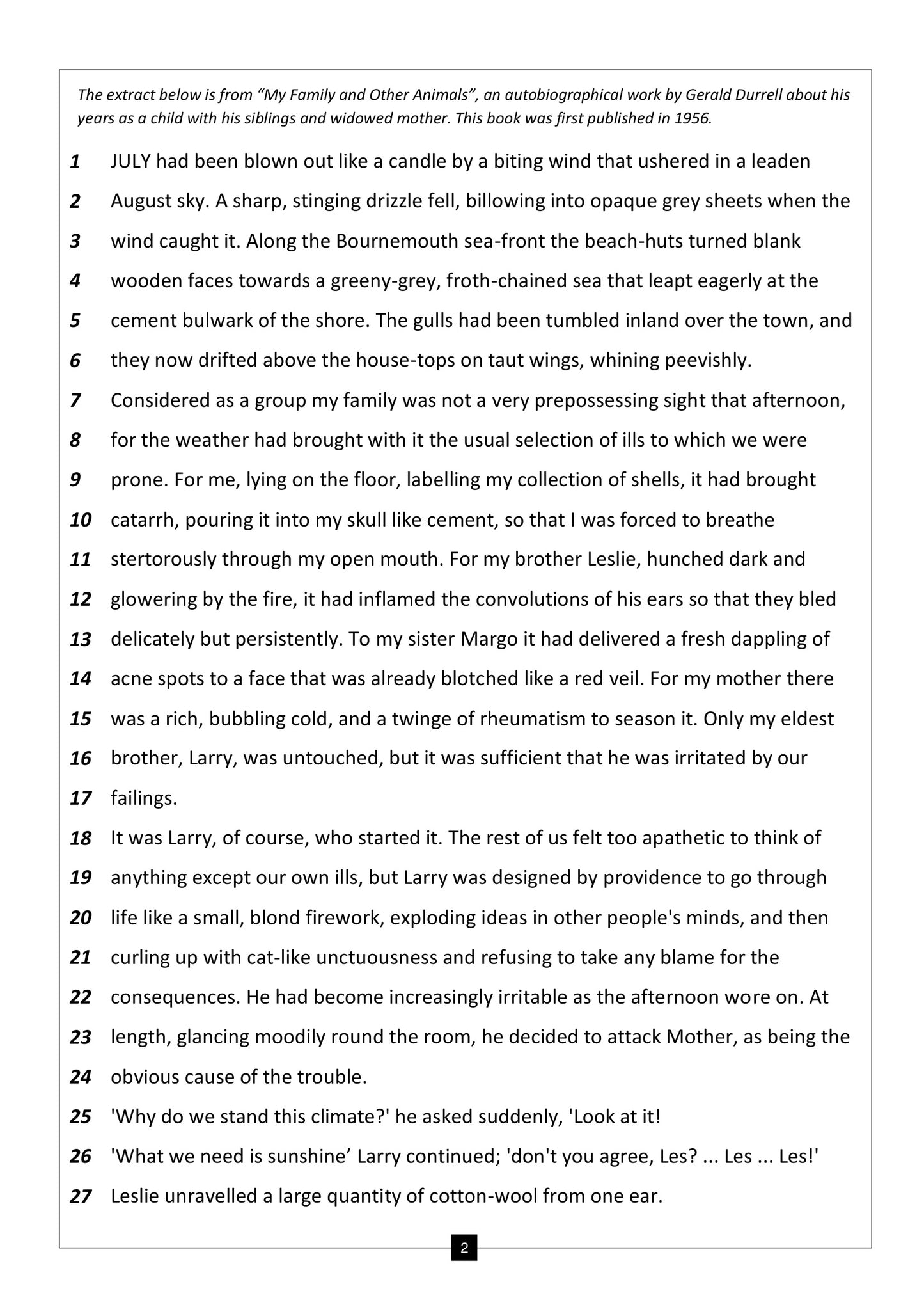 CSSE 11+ English Practice Papers