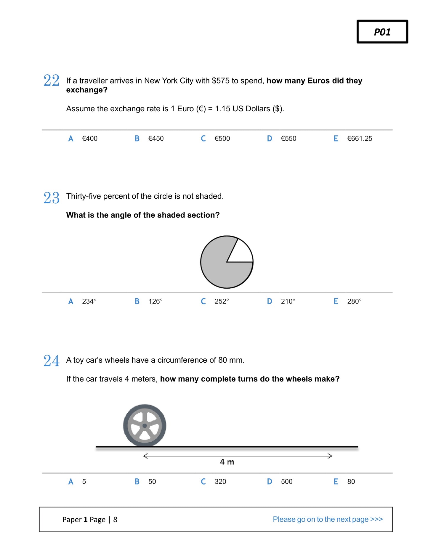 11+ Maths Practice Papers: GL Format Book 1