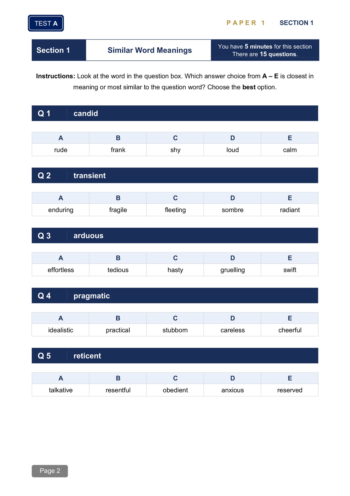 FSCE Style 11+ Practice Papers: Book 3
