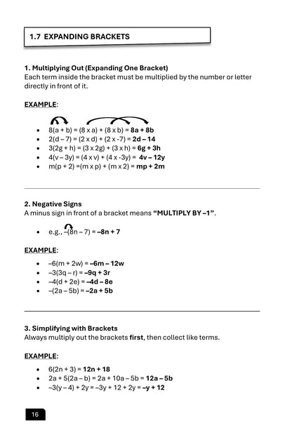 Maths Practice and Revision: Book 3 - Algebra, Sequences and BIDMAS