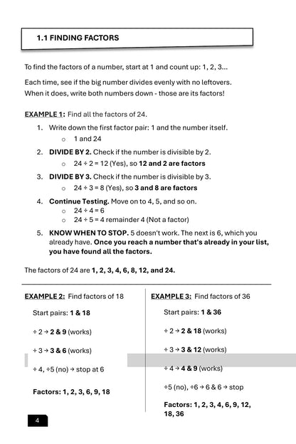 Maths Practice and Revision: Book 2 - Factors, Ratio, Measurement, Time and Averages