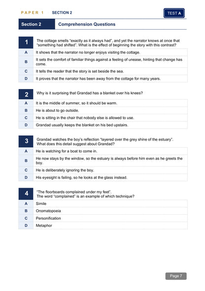 FSCE Style 11+ Practice Papers: Book 3