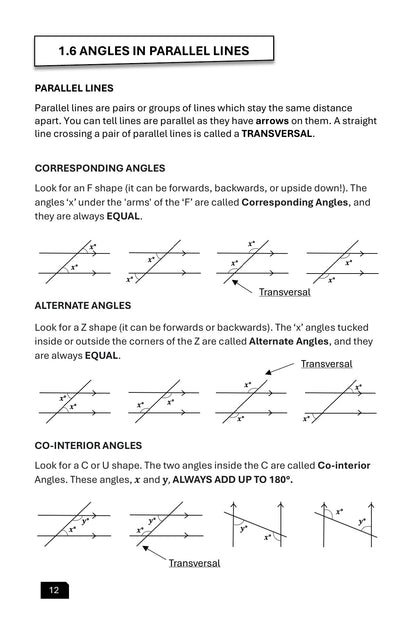 Maths Practice and Revision: Book 4 - Geometry, Area, Volume and Speed