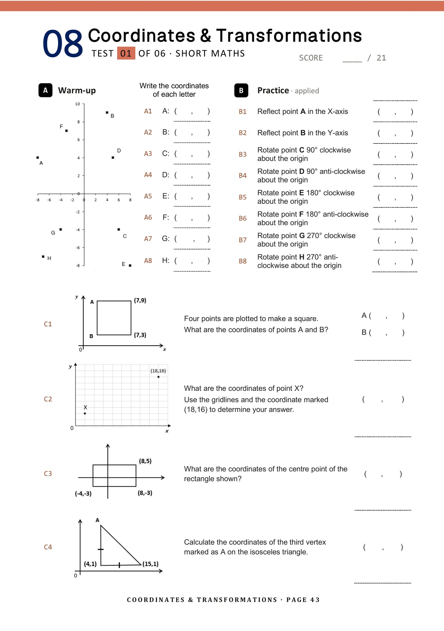 11+ Maths Topic Tests - Ages 10-11, Book 1