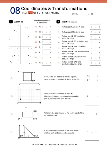 11+ Maths Topic Tests - Ages 10-11, Book 1