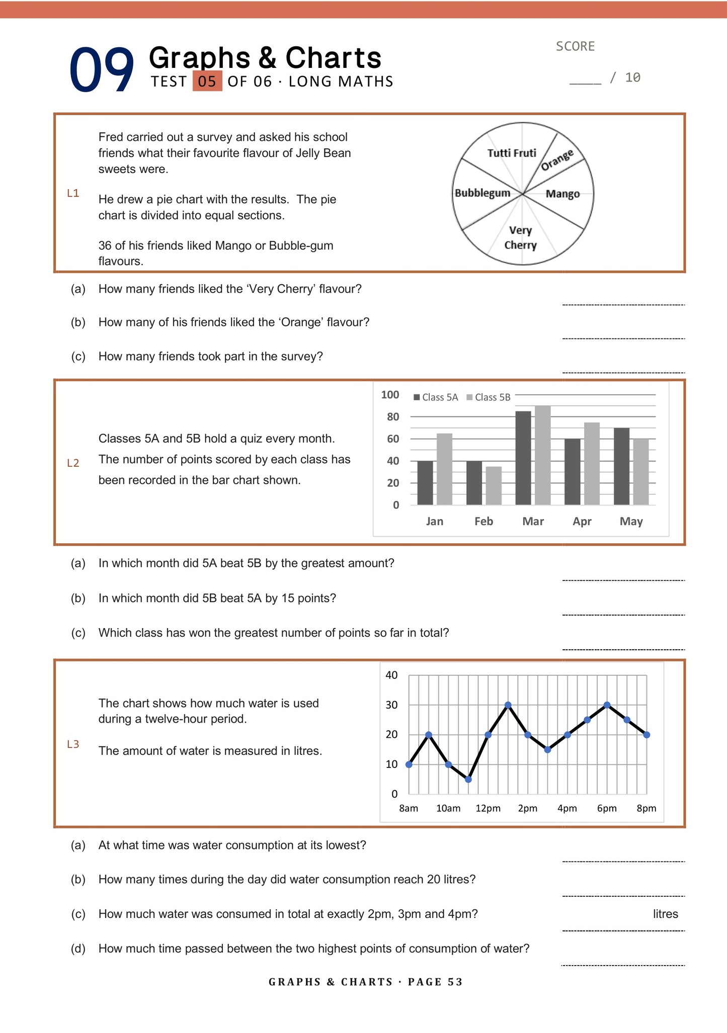11+ Maths Topic Tests - Ages 10-11, Book 1