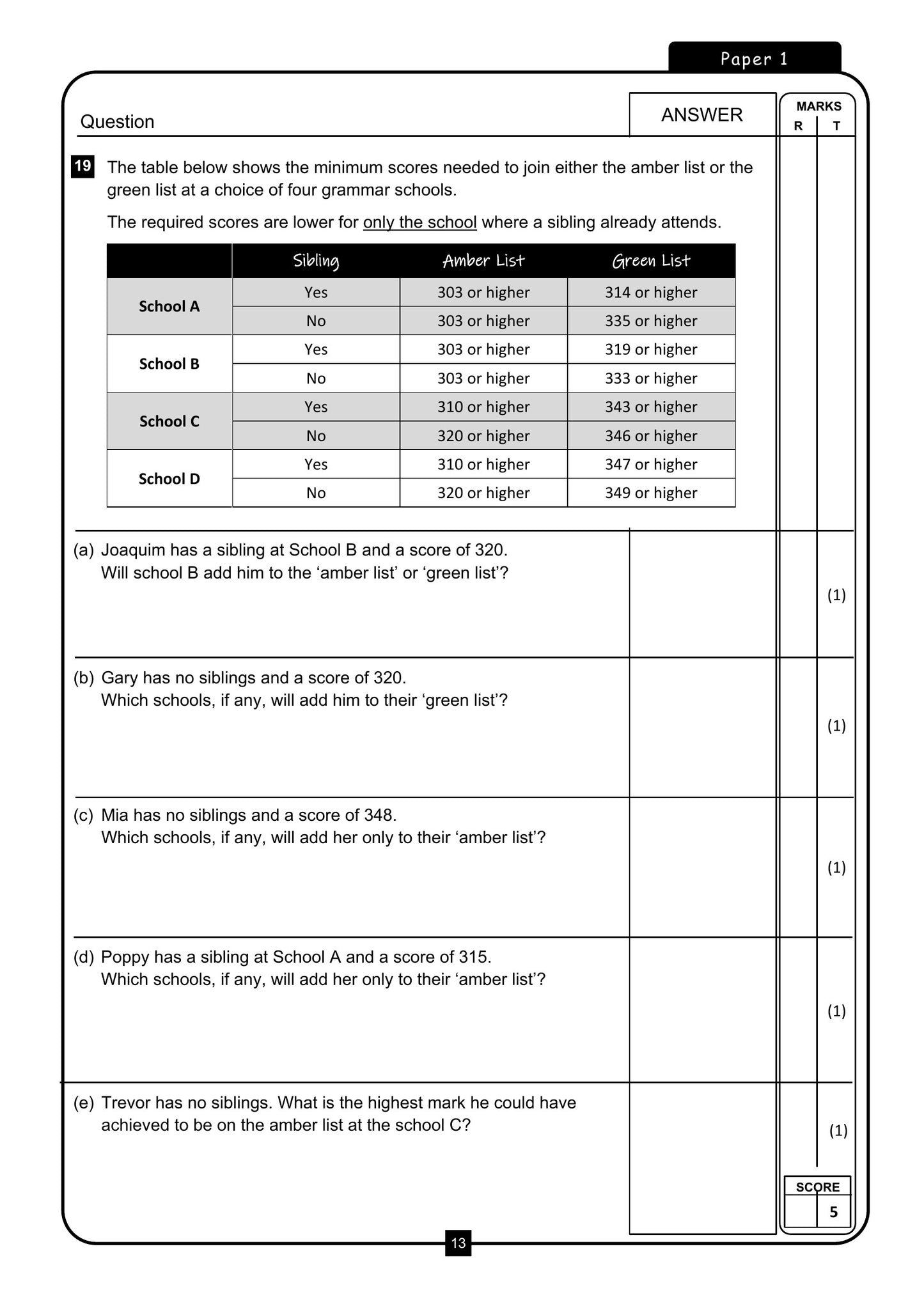 CSSE 11+ Maths Practice Papers