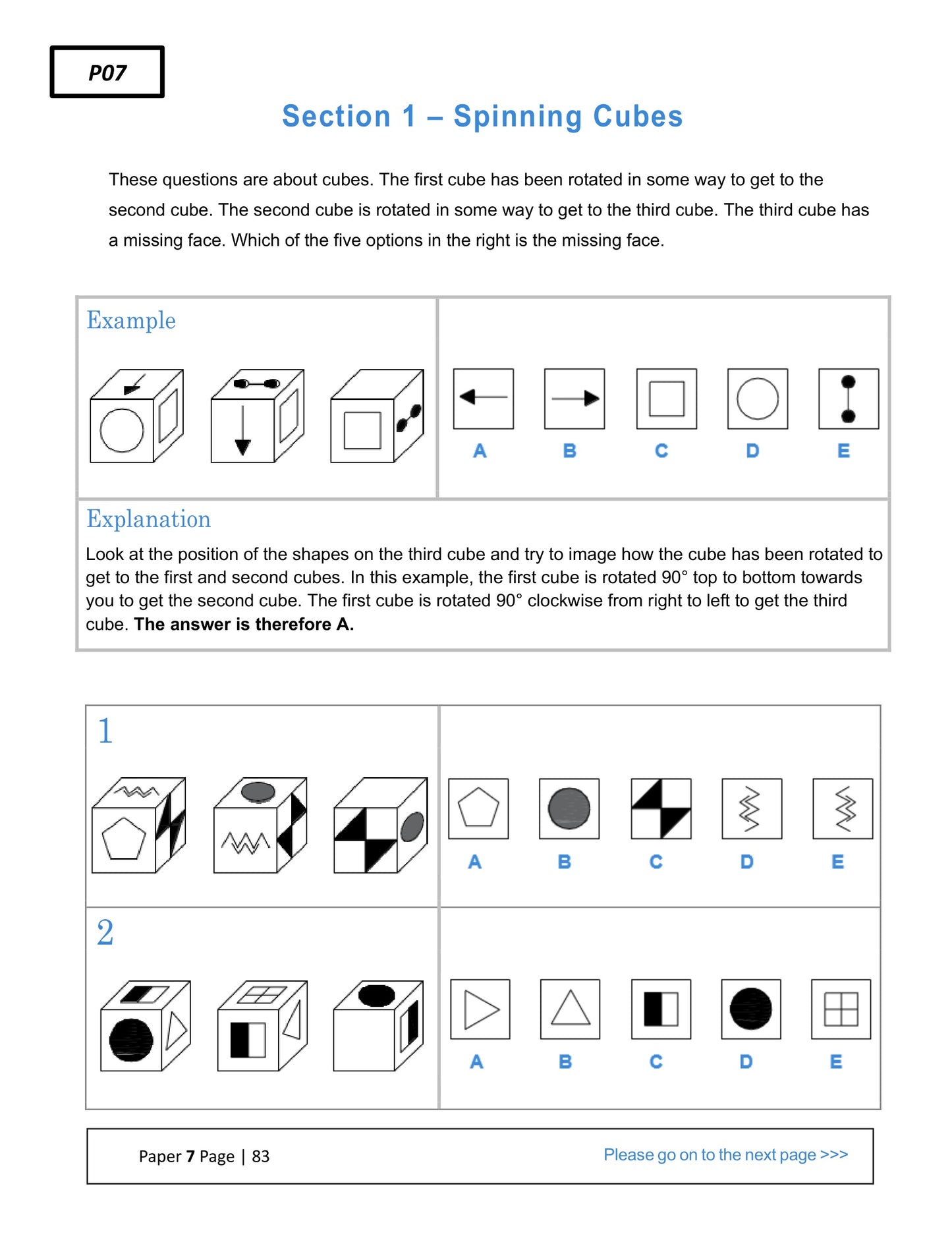 11+ Non-Verbal Reasoning Practice Papers: GL Format Book 1