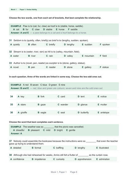 Bexley 11+ Selection Test: Book 1