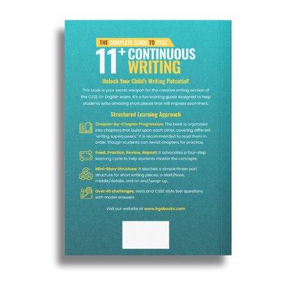 The Complete Guide to CSSE 11+ Continuous Writing