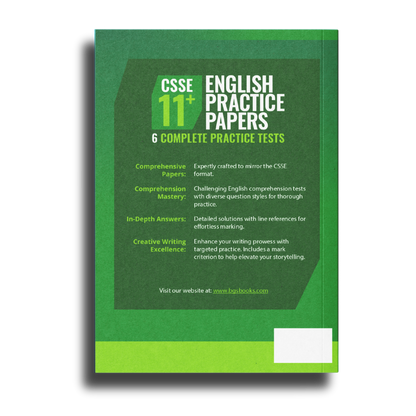 CSSE 11+ English Practice Papers