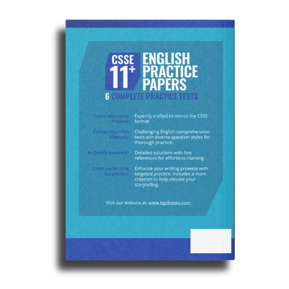 CSSE 11+ English Practice Papers: Book 2