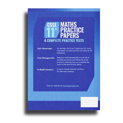 CSSE 11+ Maths Practice Papers