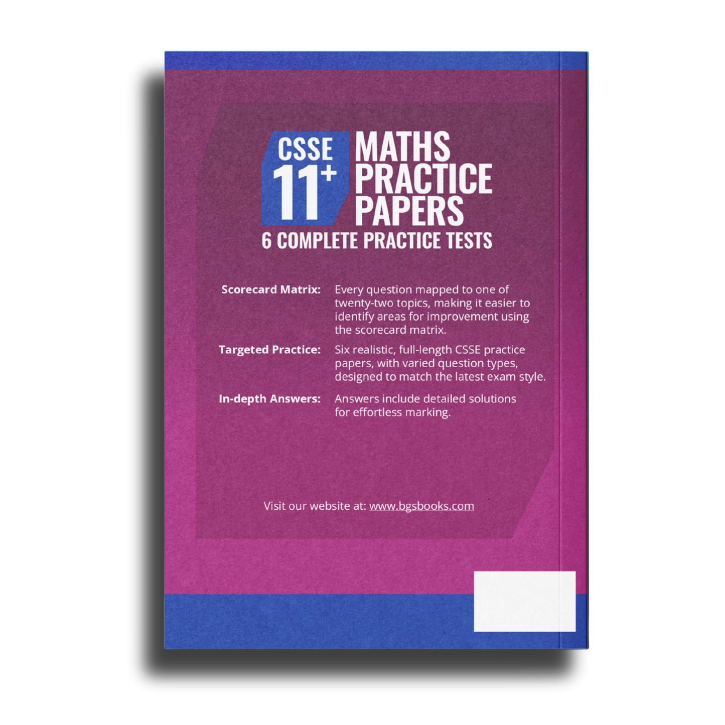 CSSE 11+ Maths Practice Papers: Book 2