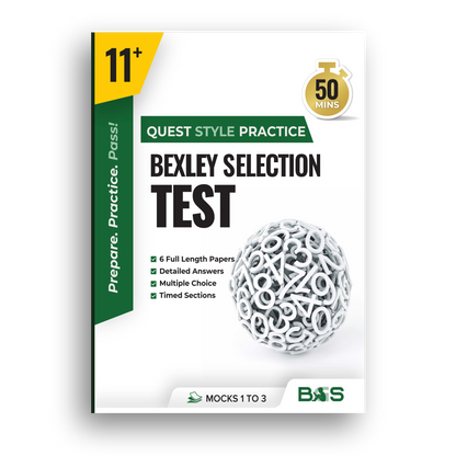 Bexley 11+ Selection Test: Book 1 — front cover