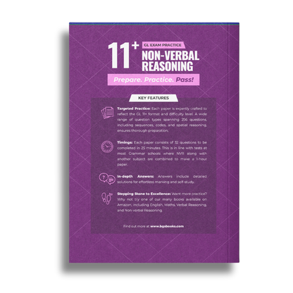 11+ Non-Verbal Reasoning Practice Papers: GL Format Book 1