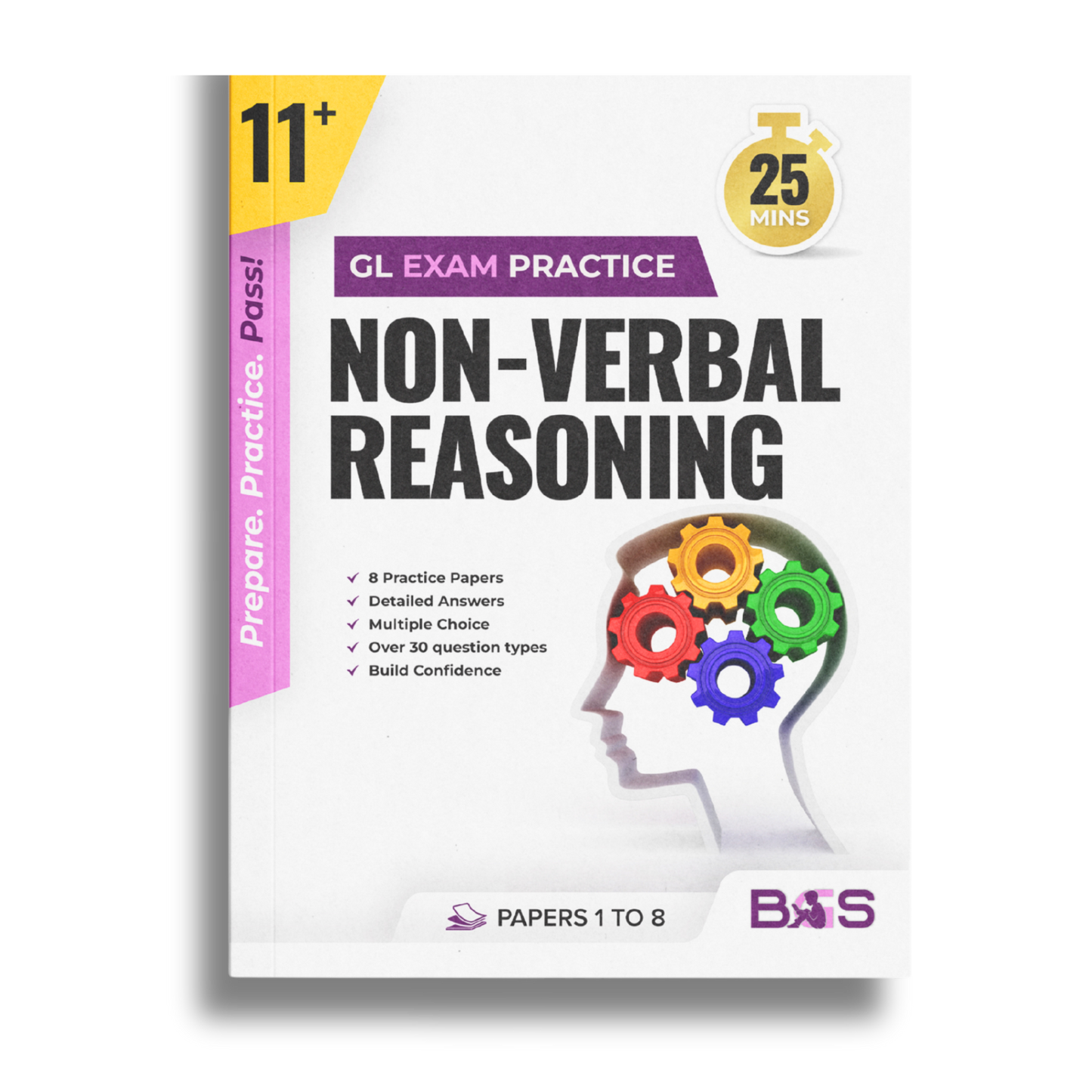 11+ Non-Verbal Reasoning Practice Papers: GL Format Book 1