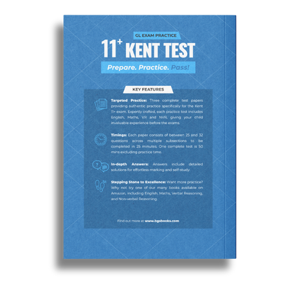 Kent GL 11+ Practice Papers: Five Full Papers