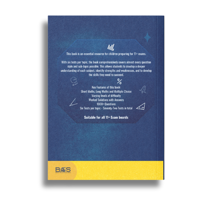 11+ Maths Topic Tests - Ages 10-11, Book 1