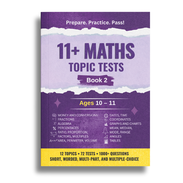 11+ Maths Topic Tests - Ages 10-11, Book 2
